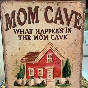 Mom Cave Sign - New in package